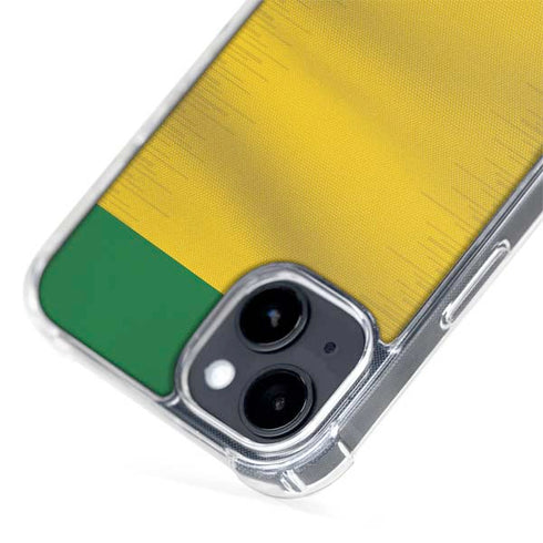 Brazil Soccer Flag iPhone 15 MagSafe Case